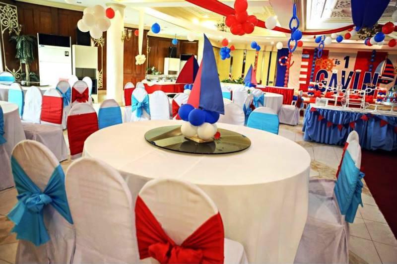 decoracion fiesta marinero