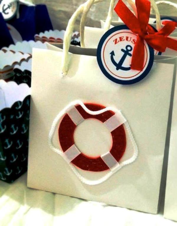 recuerdos bolsa fiesta tematica marinero