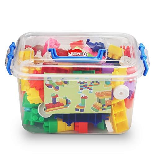 Rexun 128PCS Deluxe Brick Building Blocks