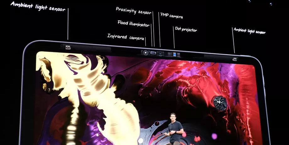 iPad Pro 2018 - sensores