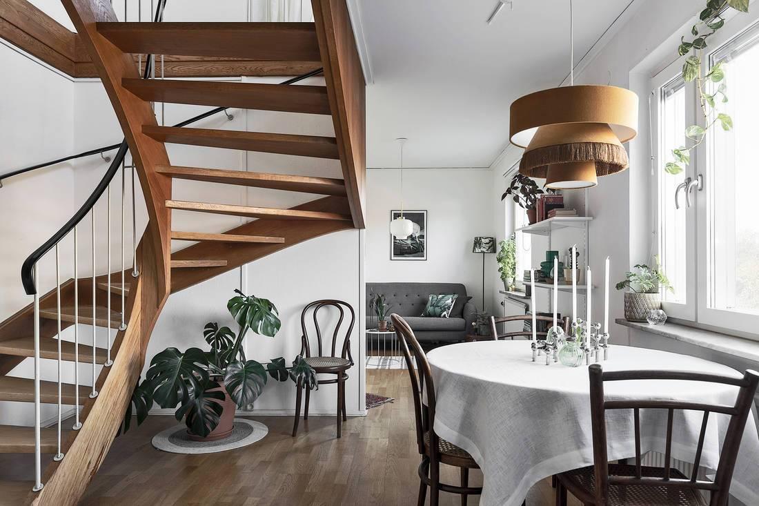 A staircase that gives originality 01