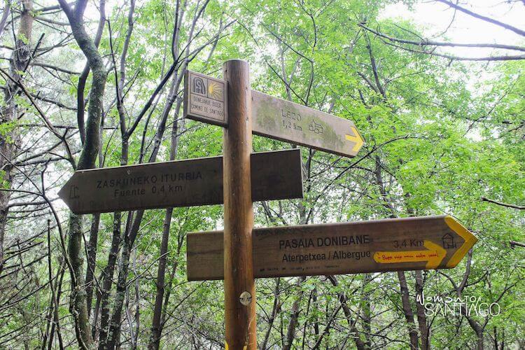 Flechas Camino de Santiago
