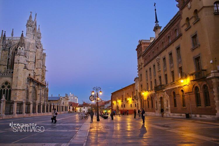 Camino Francés en León