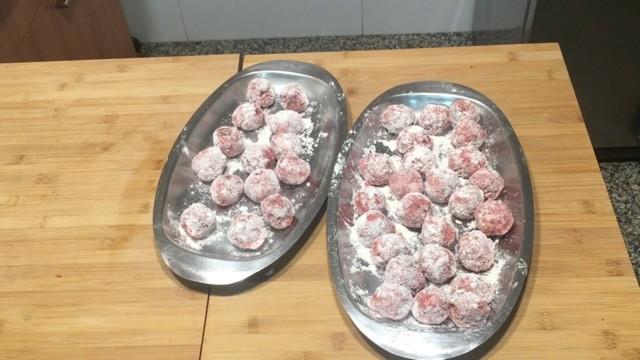 Aquí las albóndigas caseras