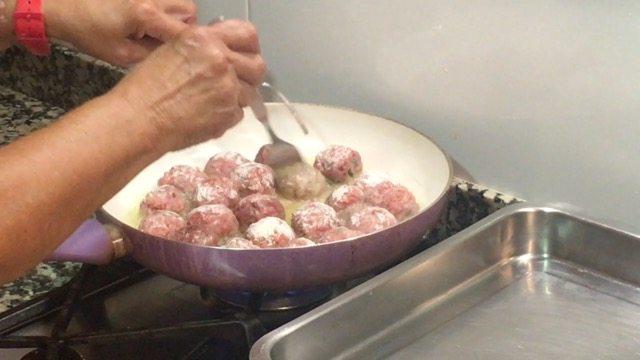 Freímos las albódigas