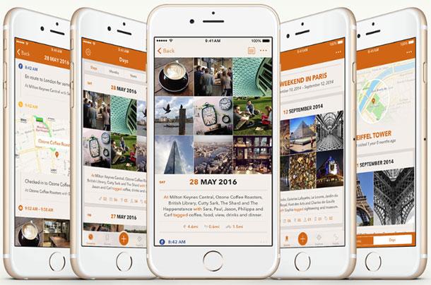 Aplicaciones para usar como diario Momento