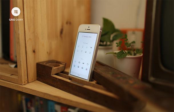 Aplicaciones para usar como diario Grid Diary