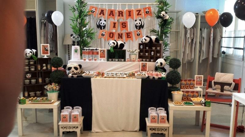 Ideas de fiesta Panda para celebrar cumpleaños