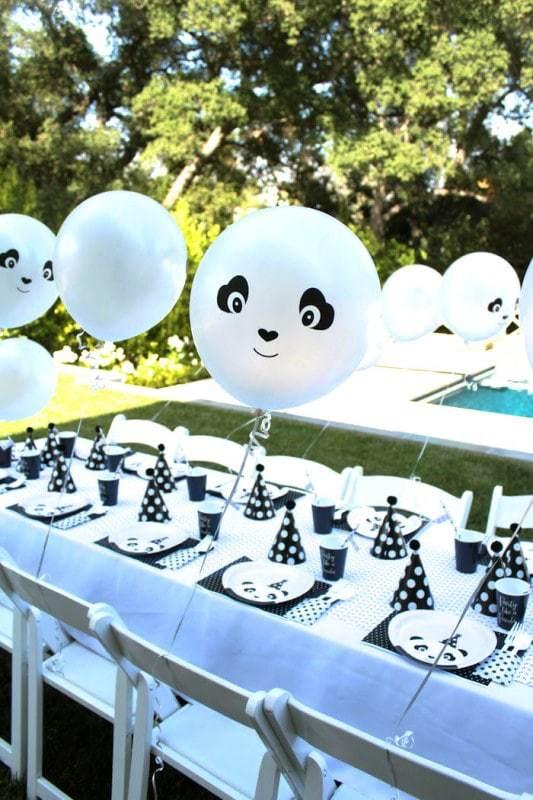 Ideas de fiesta Panda para celebrar cumpleaños