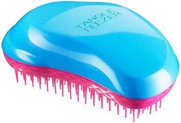 Cepillo para el pelo antienredos Tangle Teezer color azul cian y rosa fucsia