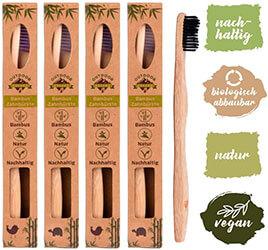 Cepillos de dientes de bambú