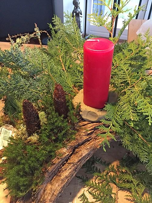 My husband helped to make our Christmas decoration 04