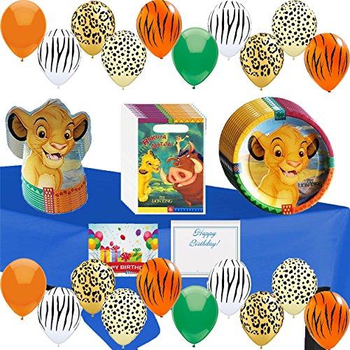 Disney The Lion King Deluxe Party Pack Bundle