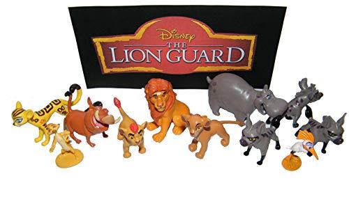 Disney The Lion Guard Deluxe Party Favors Goody Bag Fillers Set of 13 Figures with the 5 Lion Guard Figures, Princess Kiara, King Simba, Pumon, Simon and More!