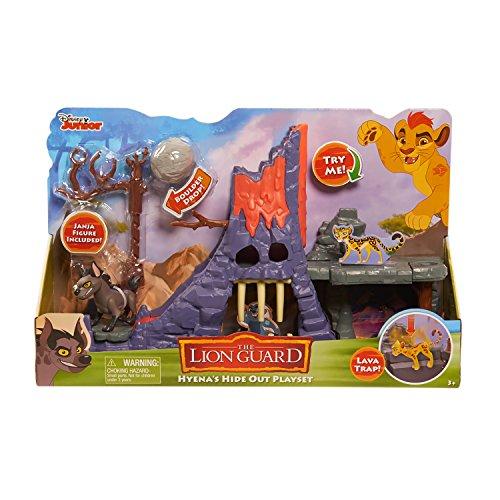 Just Play Disney Junior The Lion Guard Hyenas Hideout Playset (with Janja Figure)
