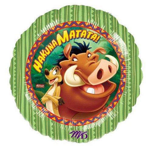 Lion King Hakuna Matata Foil Mylar Balloon (1ct)