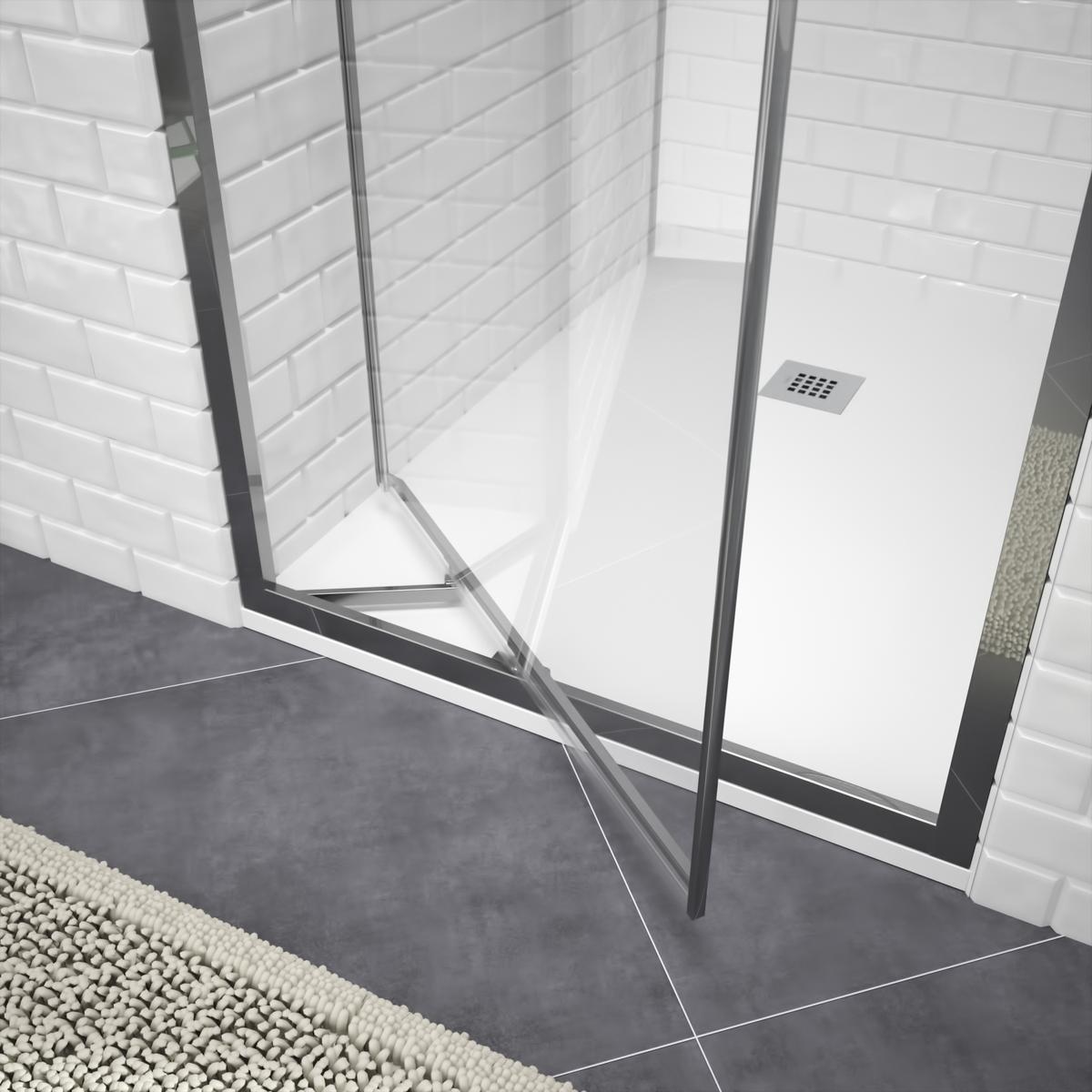 Mamparas llenas de color, tendencia en el baño