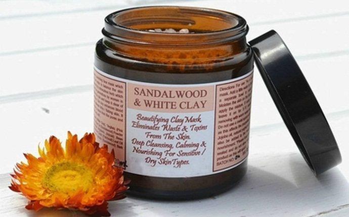 mascarillas faciales para las cicatrices del acné - mascarilla de sándalo