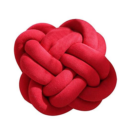 Soft Knot Ball Throw Pillow for Cirb,Decorative Knot Cushion Sofa Cushion for Living Room Bedroom