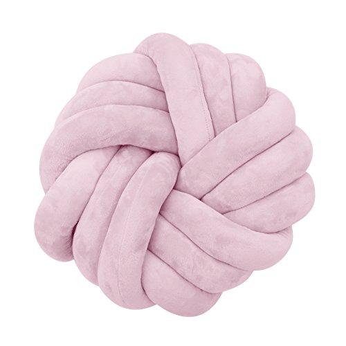 Famtasme Lovely Cushion Cotton Pillow Fashion Nordic Knot Ball Pillow Throw Pillow Plush Toy Bedroom Decoration Sofa Pillow Car Pillow