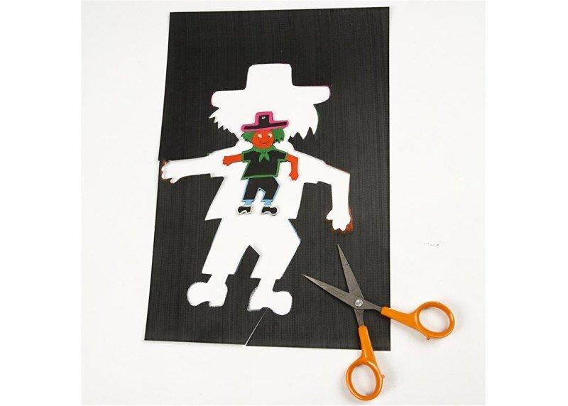 figura de plástico mágico una vez aplicado calor