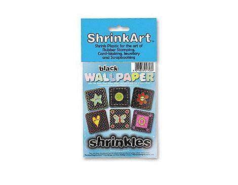 hojas estampadas plástico mágico negro