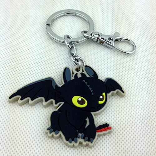 How to Train Your Dragon Night Fury Toothless Figure Shaped Keychain