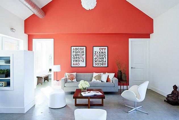 Coral color pantone para el 2019 - Pintar una pared