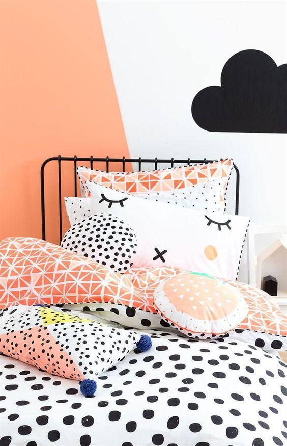 Coral color pantone para el 2019 - Habitaciones infantiles como alternativa al rosa chicle