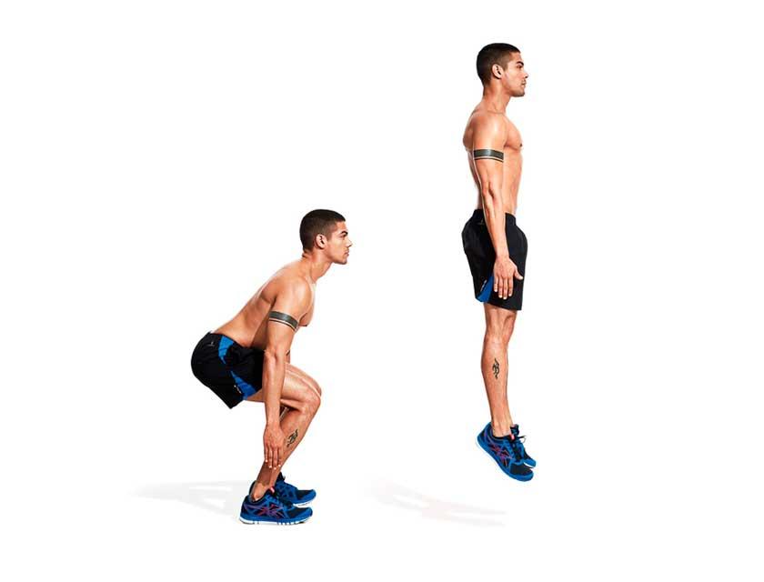 Entrenar salto en baloncesto