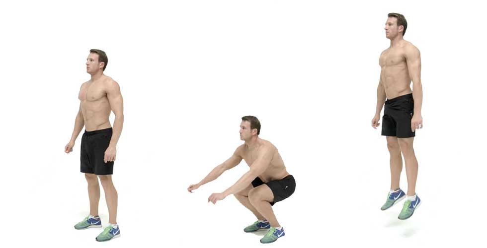 Sentadillas con salto