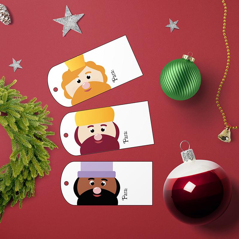 etiquetas navideñas