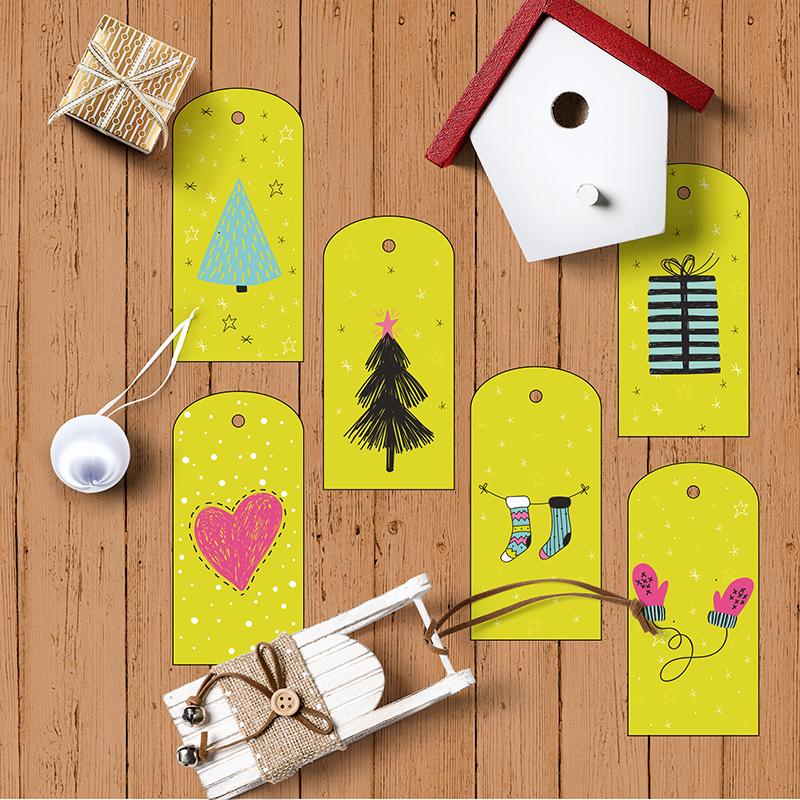 etiquetas navidad regalos