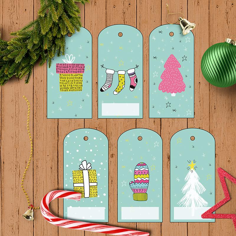 etiquetas navidad regalos