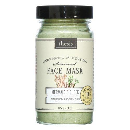 Organic Natural Face Mask for Oily, Combination, Problem, Acne prone Skin. Detoxing, balancing, with organic Kelp, French Green Clay. No synthetics, no preservatives, no toxins. 3 oz / 85 g