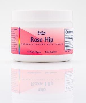 BioPure Rose Hip Powder - 100% Naturally Grown Rosa Candidia (200 grams)