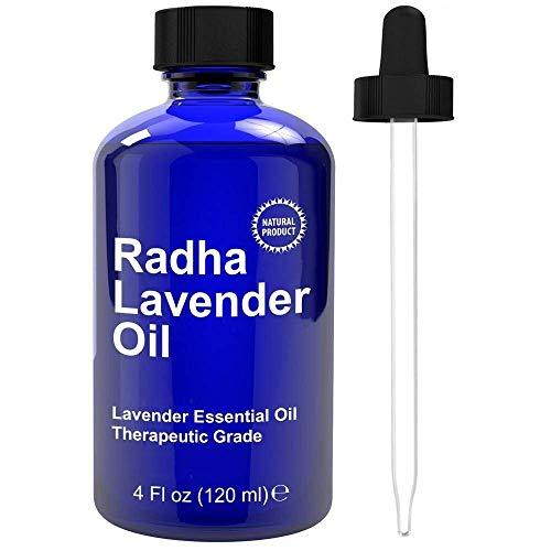 Radha Beauty Lavender Essential Oil 100% Natural, 4 oz.