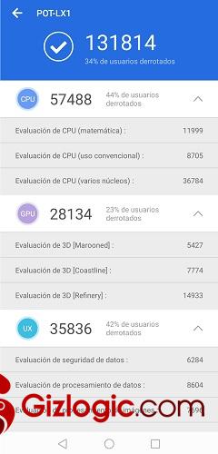 Huawei P Smart 2019 Antutu
