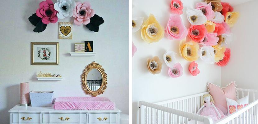 Decoración con flores