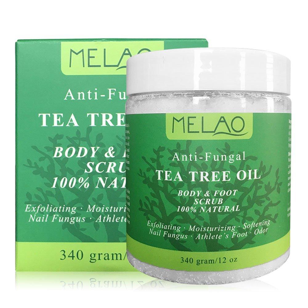 Bluelover Melao Tea Tree Aceite Esencial Foot Scrub