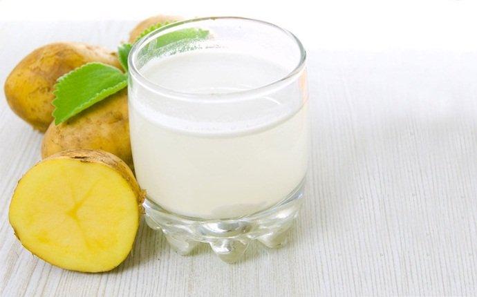 remedios caseros para el melasma - jugo de papa