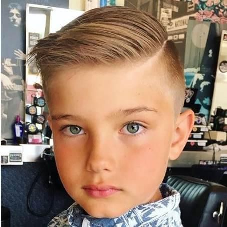 corte de pelo para niño degradado