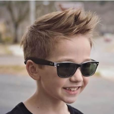 corte de pelo para niño quiff