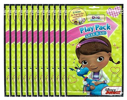 Doc McStuffins Grab & Go Play Packs (Pack of 12)