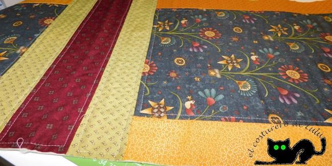 Acolchamos el exterior del bolso