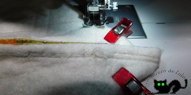 Cosemos la base del bolso