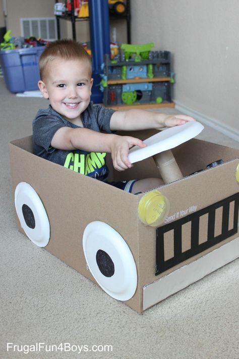 Imágenes de Juegos y juguetes hechos en casa para niños