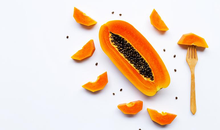 Té blanco y papaya para una buena cara - Trucos de belleza caseros