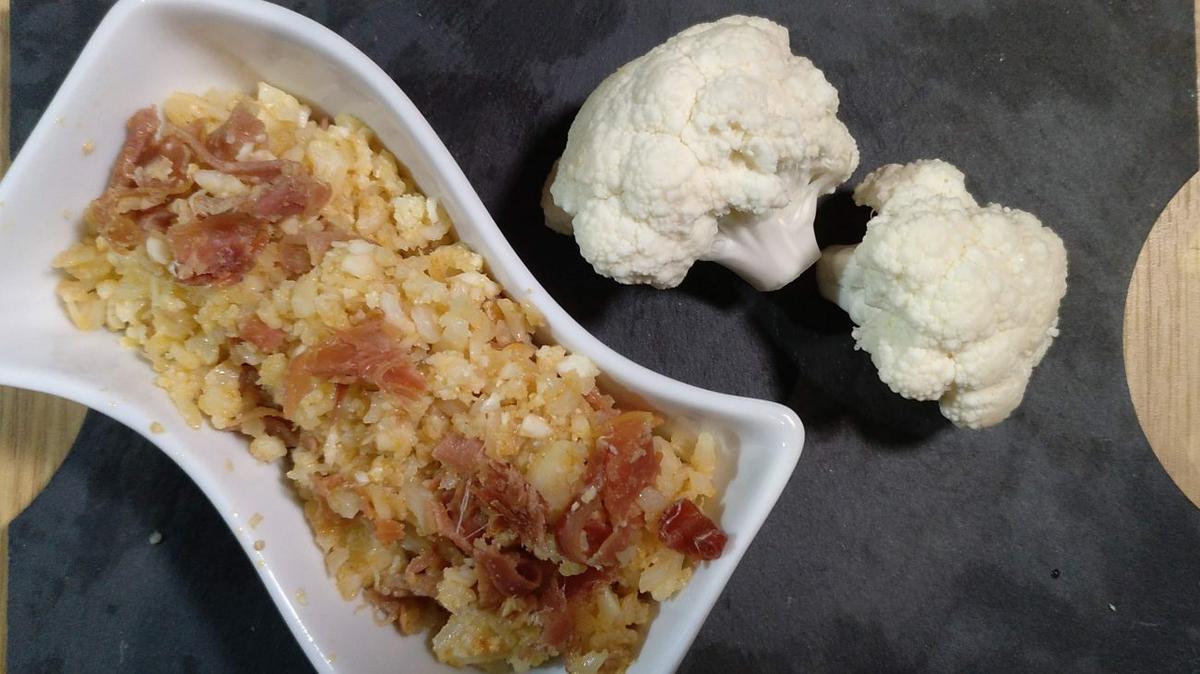Migas de coliflor en Thermomix tm5