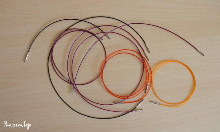 Cables para tejer
